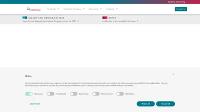 Screenshot of Empatica.com