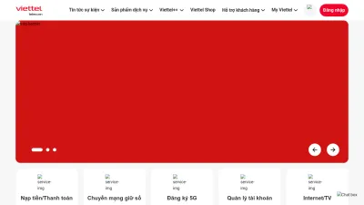 Screenshot of Vietteltelecom.vn