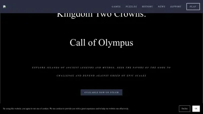 Screenshot of Kingdomthegame.com