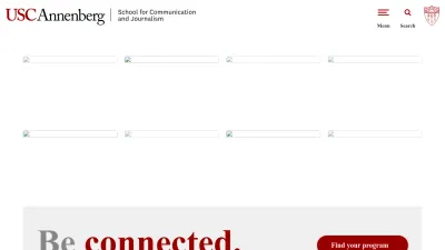Screenshot of Annenberg.usc.edu