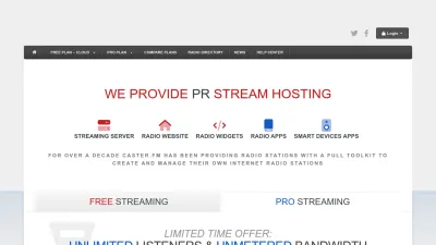Screenshot of Caster.fm