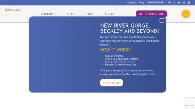 Screenshot of Visitwv.com