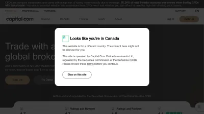 Screenshot of Capital.com