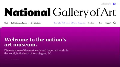Screenshot preview of nga.gov