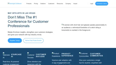 Screenshot of Gainsight.com