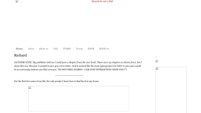 Screenshot of Hyperboleandahalf.blogspot.com