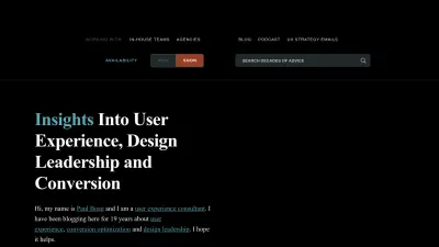 Screenshot of Boagworld.com