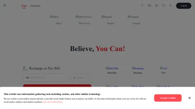 Screenshot of Robi.com.bd