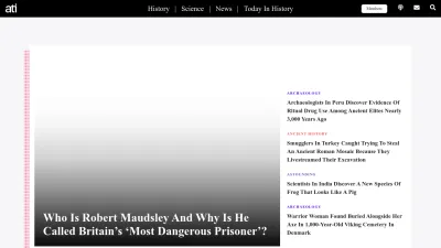 Screenshot of Allthatsinteresting.com