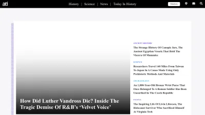 Screenshot preview of allthatsinteresting.com