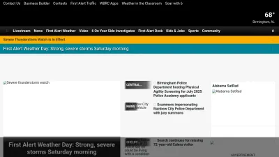 Screenshot of Wbrc.com