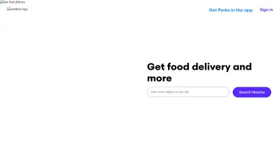 Screenshot of Seamless.com