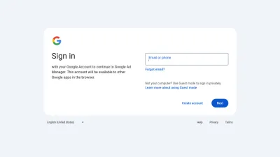 Screenshot of Admanager.google.com