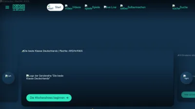 Screenshot of Kika.de