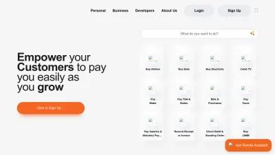 Screenshot preview of remita.net
