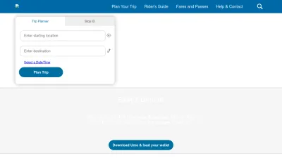 Screenshot of Capmetro.org