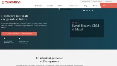 Screenshot of Passepartout.net