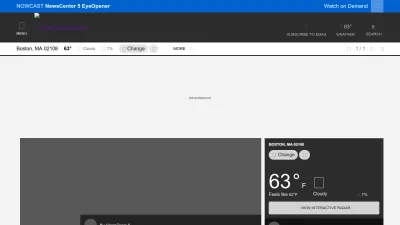 Screenshot of Wcvb.com