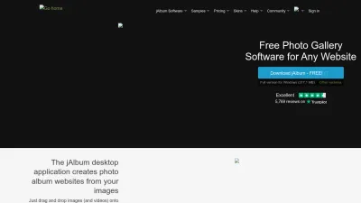 Screenshot of Jalbum.net