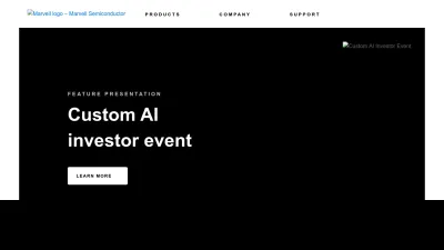 Screenshot preview of marvell.com