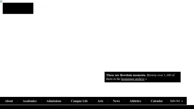 Screenshot of Bowdoin.edu