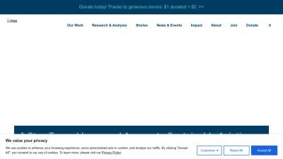 Screenshot of Rmi.org