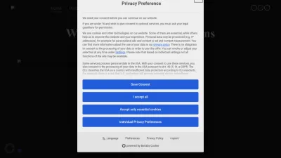 Screenshot of Borlabs.io