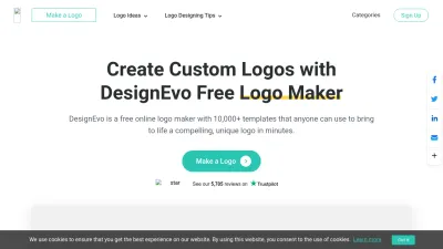 Screenshot of Designevo.com