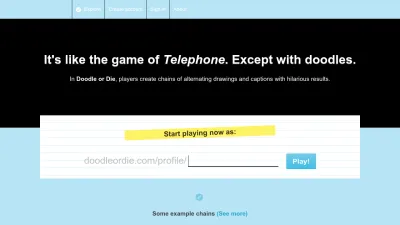 Screenshot of Doodleordie.com