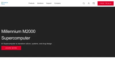 Screenshot of Cadence.com
