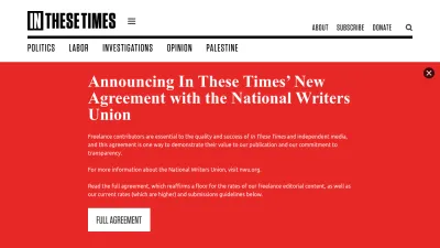 Screenshot preview of inthesetimes.com