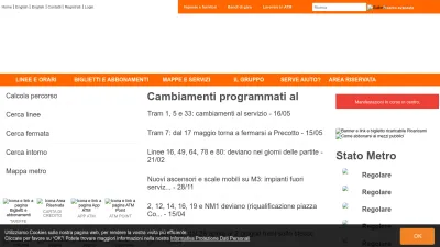 Screenshot of Atm.it