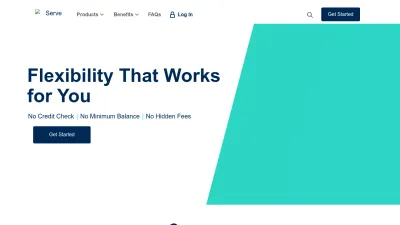 Screenshot of Serve.com