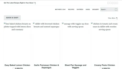 Screenshot preview of lecremedelacrumb.com
