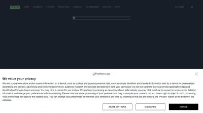 Screenshot of Rockhall.com