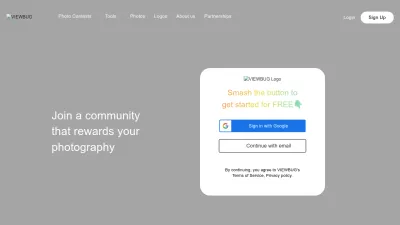 Screenshot of Viewbug.com