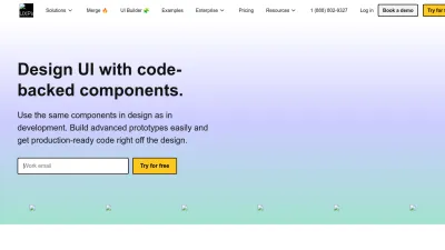 Screenshot of Uxpin.com