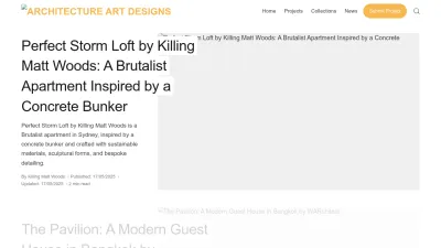 Screenshot of Architectureartdesigns.com
