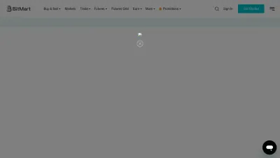 Screenshot of Bitmart.com