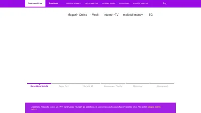 Screenshot preview of moldcell.md