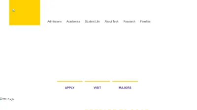 Screenshot of Tntech.edu