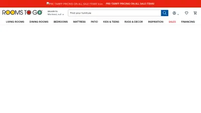 Screenshot of Roomstogo.com