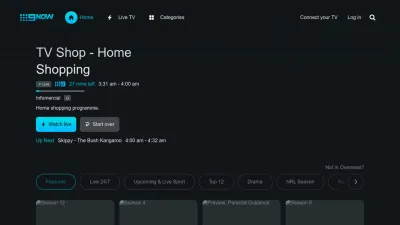 Screenshot preview of 9now.com.au