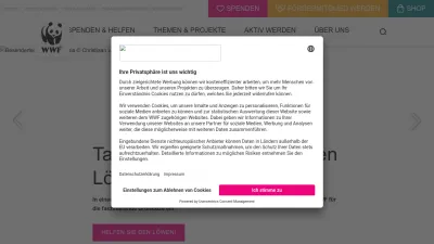 Screenshot of Wwf.de
