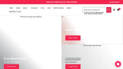 Screenshot of Bodycandy.com