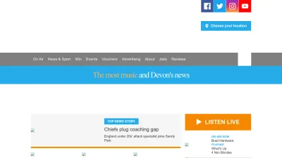 Screenshot of Radioexe.co.uk