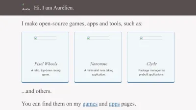 Screenshot of Agateau.com
