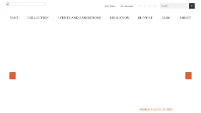 Screenshot of Ncartmuseum.org