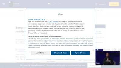 Screenshot of Latribune.fr