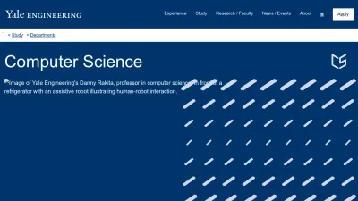 Screenshot of Cs.yale.edu